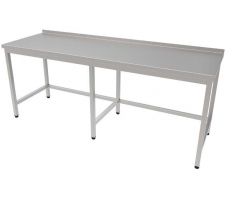 Pracovný stôl nerezový dlhý SJV-01